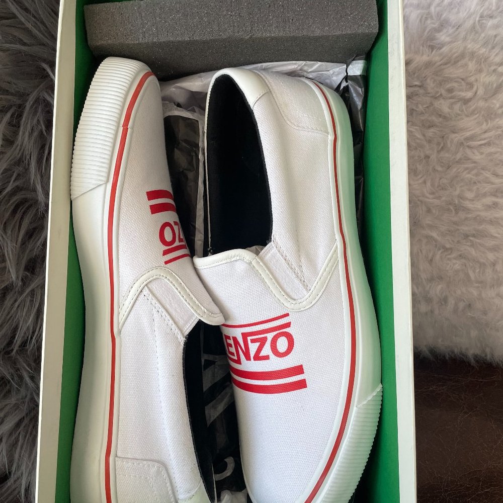 KENZO MENS SEASONAL LOGO CANVAS